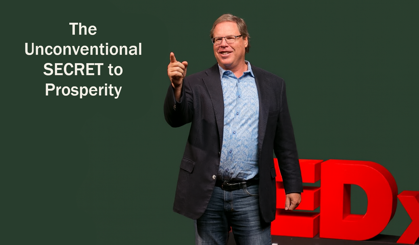 Load video: Bruce gives a TedX Talk on Givingism